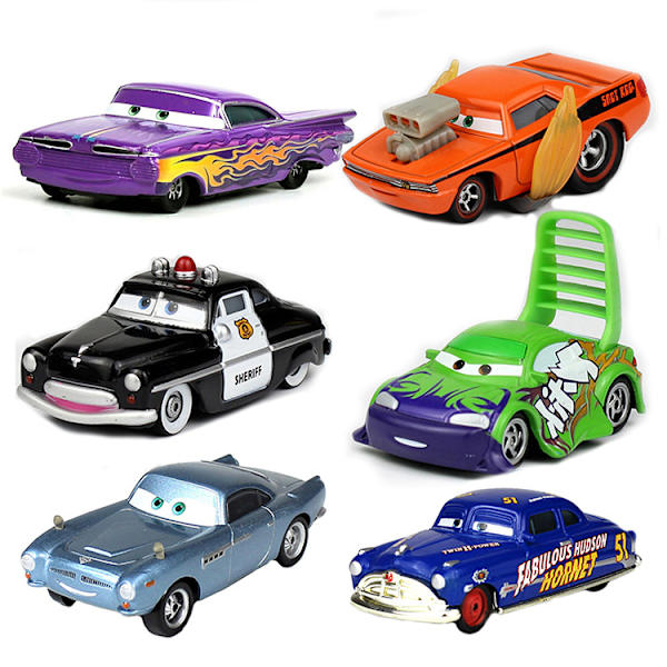 McQueen Racing Car General Mobilization Alloy Car Model Toy Car Town Sheriff Tractor Xiaoniu Car Wang Leba