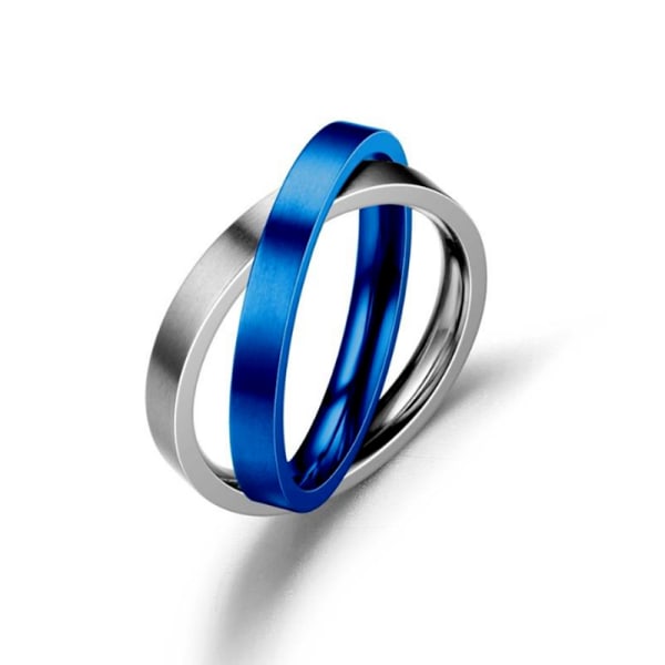 2 stk Angst Ring for Kvinner Menn Fidget Ring DIY Rustfritt Stål Utskiftbar Roterende Måne Stjerne Bånd Spinner-Ring -10