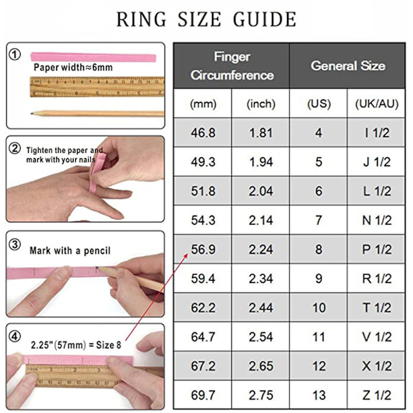 Intertwine Sort Blå Rustfrit Stål 8mm Ringe til Mænd Spinner Fidget Ring Angst Ring til Mænd Kantkæde Inlay-10