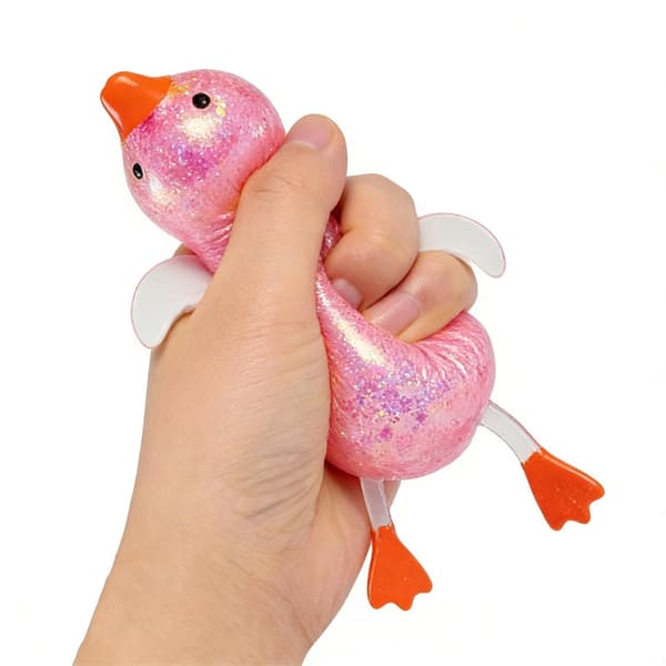 2 stk. Glitter And Squishy Stressbolde, Bløde Formbare Sukkerbold Squishies, Langsomt Stigende Sensorisk Fidget Legetøj til Angst og Stresslindring A style