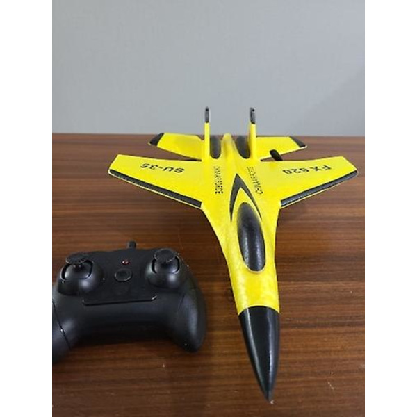 Su-35 Rc Kauko-ohjattava lentokone 2.4g Kauko-ohjattava hävittäjä Harrastuslentokone Liitokone Epp Vaahtolelut Rc Lentokone Lasten lahja