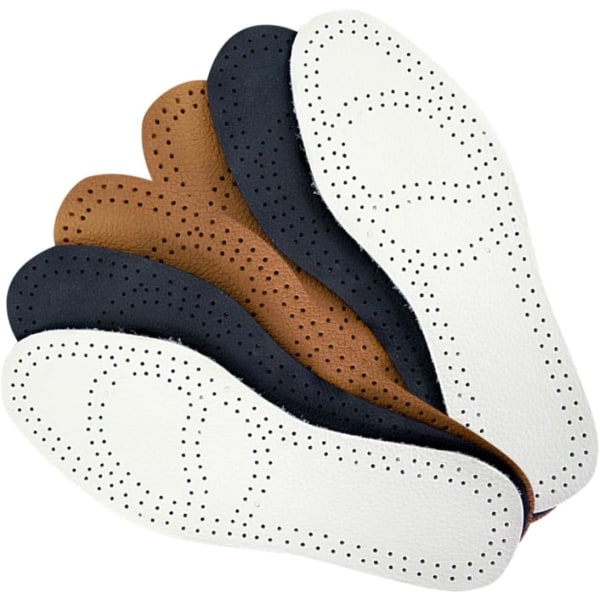 WJ 3 Par/1 Set Y Andas innersula Läder Innersula Gel Innersula för skor Silikonsulor för skor Andas innersula i läder Assorted colors 27X9.2cm
