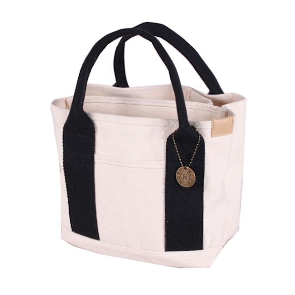Dam Canvas Väska, Tote Väska Strandväska Bento Väskor Handväska Axelväska Dam Casual Chic Väskor-Svart Vit