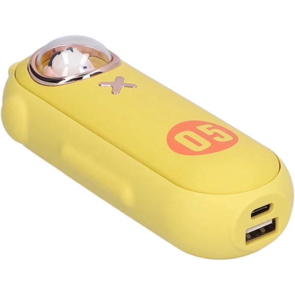 Elektrisk handvärmare, 5000mAh, hållbar söt handvärmare för husdjur USB power för utomhusbruk för hem