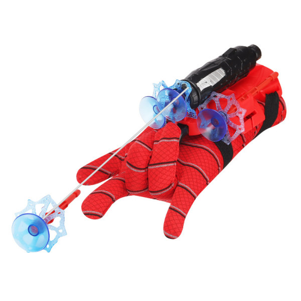 Spiderman handskar Man Web Shooter för barn, Launcher Spider Kids plast cosplay handskar hjälte film dekorera barn roliga pedagogiska leksaker