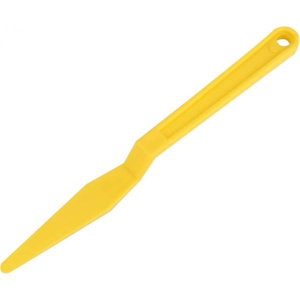 Kraftig skrapa Bilfönsterglasverktyg Skrapskrapa Sax för hushållssysslor Biltvätt (gul)