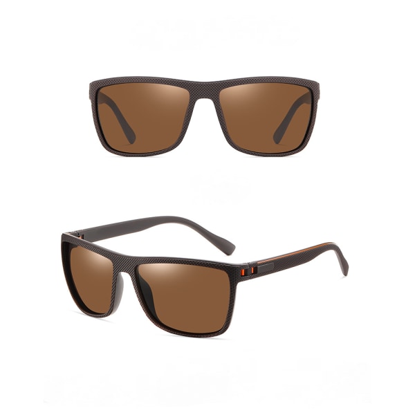 Ett par fyrkantiga solglasögon för herr körglasögon HD polarisator  vårmodell (bomb svart och grå C1) 4cbd | Fyndiq