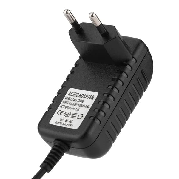 til 12V 1A strømforsyningsadapter Stabil overførsel AC DC-adapter til digital -