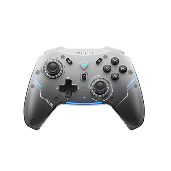 Machenike G5 Pro Trådløs Spillkontroller for Windows PC, Switch, IOS og Android, PC-kontroller Hall-effekt Joystick og Trigger/Gyroskop, RGB-lys Black