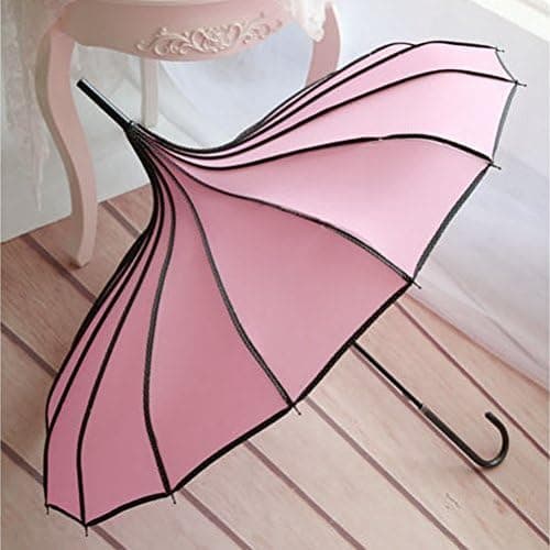Pagoda Peak Old-fashioned Ingenuity Parasoll (rosa) pink
