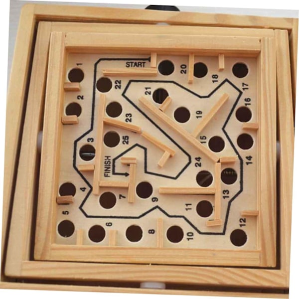 Tillbehör Labirint Bordsspel Maze Spelbräde Enkel Intellektuell Leksak Hjärnteaser Pussel Pedagogisk Leksak Utvecklingsleksaker Hjärnleksak Labirint