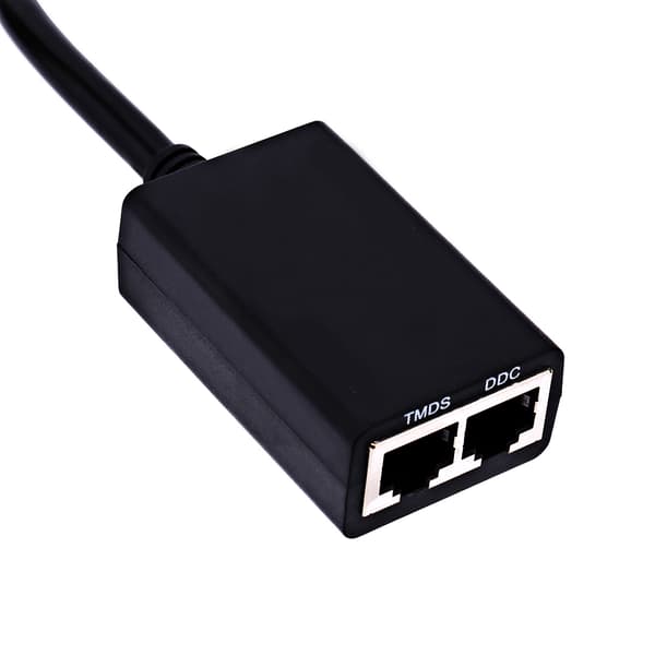 30M HDMI over RJ45 CAT5e CAT6 LAN Ethernet Balun Extender Repeater op til 1080P