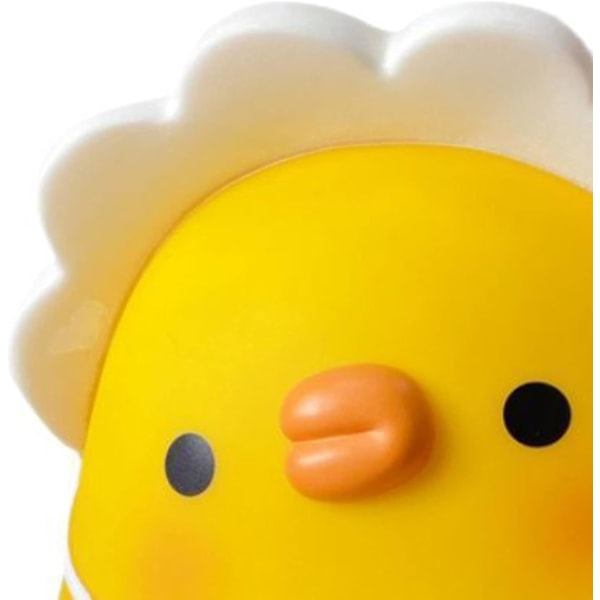 Spargris, Myntbank för Flickor och Pojkar, Myntsparbössa i Resin, Söt Tecknad Myntsparbössa, (Gul Anka) yellow