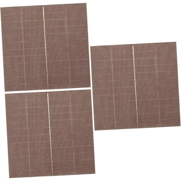WJ 72 stycken Air Match självhäftande tändstickor Klistermärken Handgjorda Striker Stickers Matcher Charcoal Match Strike Paper Striker Paper Självhäftande papper as shown x3pcs 5.5X1.7X0.1CMx3pcs