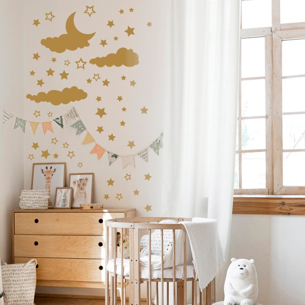 Avtagbar inställning Wall Sticker Dekal för hemmet vardagsrum sovrum dekor
