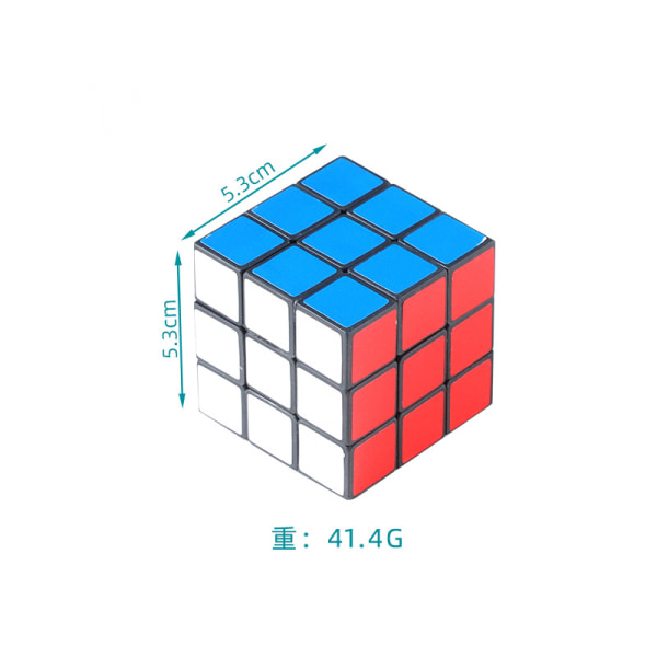 Speed Cube Set, 2x2 3x3 4x4 5x5 Speed Cube Bundle utan klistermärken - Bright Magic Cube Pack, Smooth Cube Pussel med presentförpackning Spelleksak