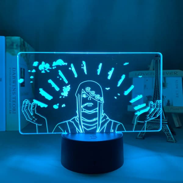 Anime LED-lys Fire Force for soveromsdekorasjon nattlys bursdagsgave romdekorasjon bord 3D lampe Fire Force