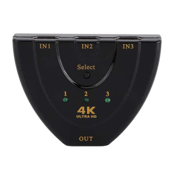 4Kx2K 3D Mini 3-Port HDMI-switch HDR 3 ind 1 ud Splitter Switcher til DVD Xbox