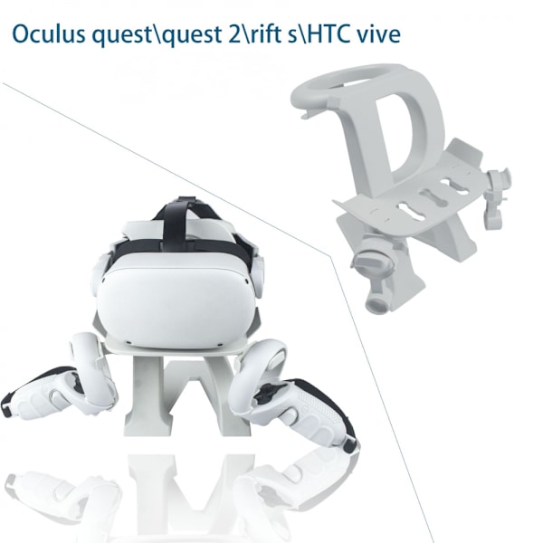 Citystore VR-kontroller Headset Förvaringsställ Fäste Displayställ för Oculus Quest 2