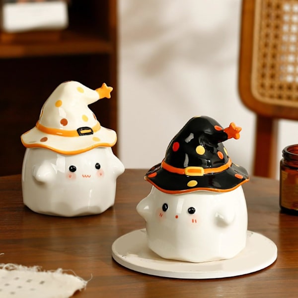 350 ml Keramiikka Kahvimuki Cartoon Halloween Teekupit Ihastuttavat Posliinit Latte-Kupit Kahville Teelle Maidolle Juomille