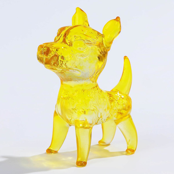 Krystal Fransk Bulldog Gave til Kvinder - Glas Engelsk Bulldog Figurer Ting Gave til Bulldog Elskere Fransk Bulldog Dekoration Statue