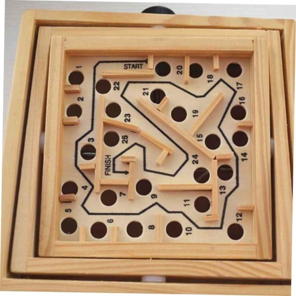 Tillbehör Labirint Bordsspel Maze Spelbräde Enkel Intellektuell Leksak Hjärnteaser Pussel Pedagogisk Leksak Utvecklingsleksaker Hjärnleksak Labirint