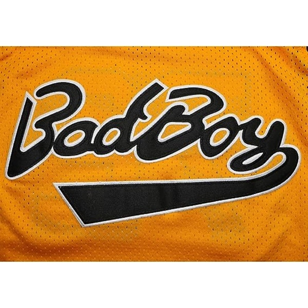 Biggie Smalls Jersey BadBoy #72 Koripallopaita keltainen XL