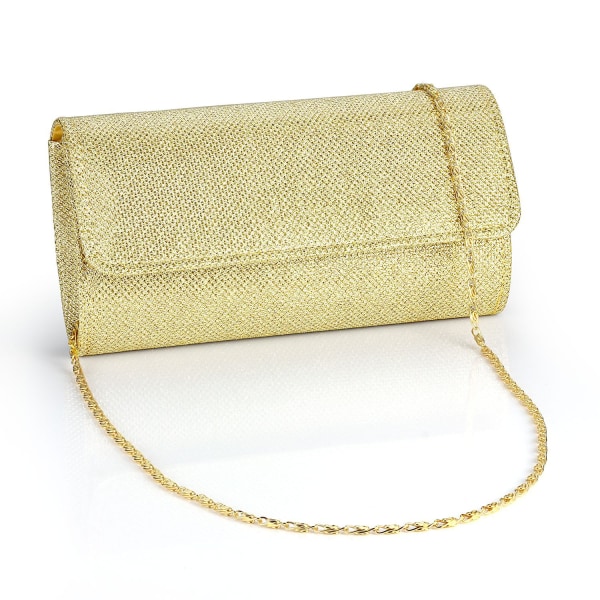 Aften Clutch Punge til Kvinder, AVEKI Ladies Sparkling Fest Håndtaske Bryllupstaske, Guld