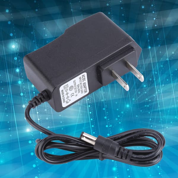 12V 1A 5.5mm Strømforsyningsadapter Oplader