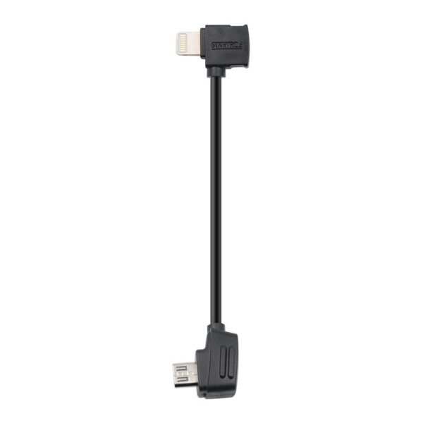 STARTRC 10cm Lightning till Micro USB-omvandlingskontakt Datakabel för DJI Mavic Mini / Air, Shark Fjärrkontroll