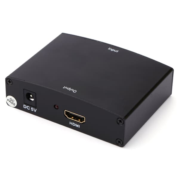 Komponent Video RGB YPBPR til HDMI + L R Konverter Adapter til TV