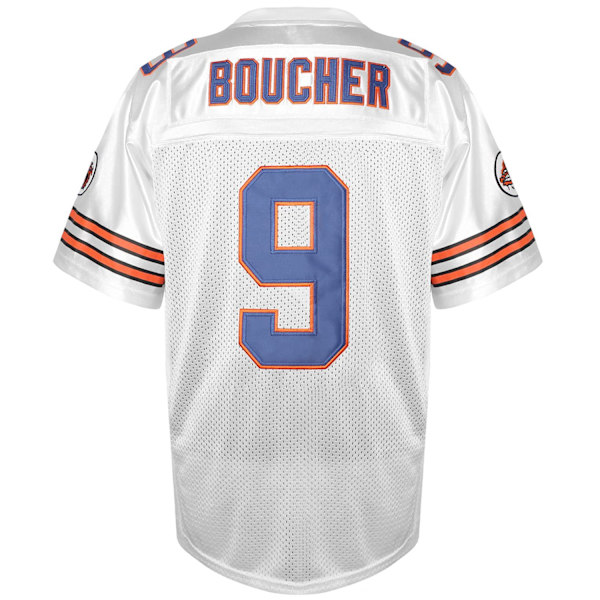 Boucher #9 The Waterboy Adam Sandler Elokuva Mud Dogs Bourbon Bowl Jalkapallopaita SportsT-paita Faneille Lahjat Miehille Naisille Nuorille，M