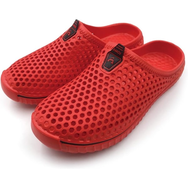 Unisex Have Clogs Sko Tøfler Sandaler AM1702 red 10.5inch 14 Women/13 Men