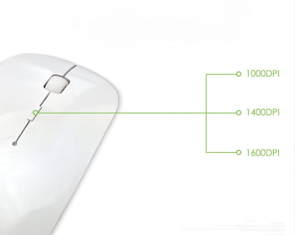 Bluetooth-mus, genopladelig trådløs mus til MacBook Pro/MacBook Air, trådløs Bluetooth-mus til bærbar computer/PC/Mac/iPad Pro