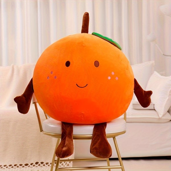 Oranssi halaus pehmolelu sohva Oranssi tyynykoristeet