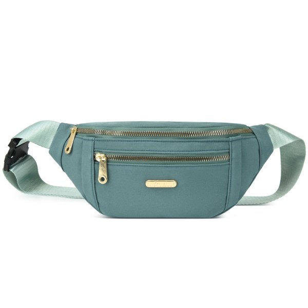 New Fashion Waist Bag Oxford Cloth Shoulder Bag Green