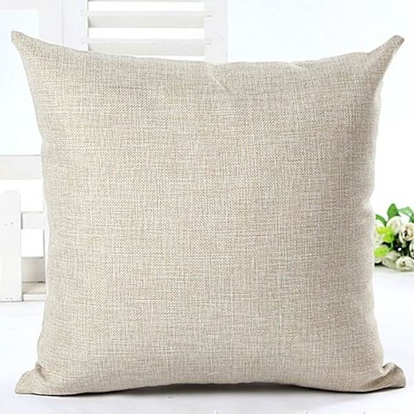 JUSTUP putetrekk 18x18 tommer sett med 2 strand putetrekk putetrekk for seng stol sofa soverom stue hjemmedekor (strand sce