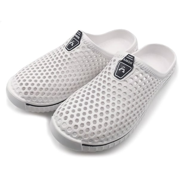 Unisex Have Clogs Sko Tøfler Sandaler AM1702 White 10.25inch 12 Women/10 Men