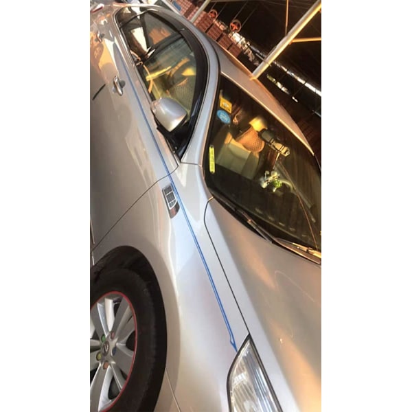 Musta Pinstripe-teippi Auton Korin Sivuraita Tarra Vyötärölinjan Tarra Auto Pinstripe-teippi Autoille
