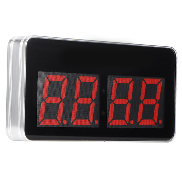 Modern USB-driven lysande LED-klocka för hem, vardagsrum, kök, kontor, DC5V EU-kontakt 110-220V