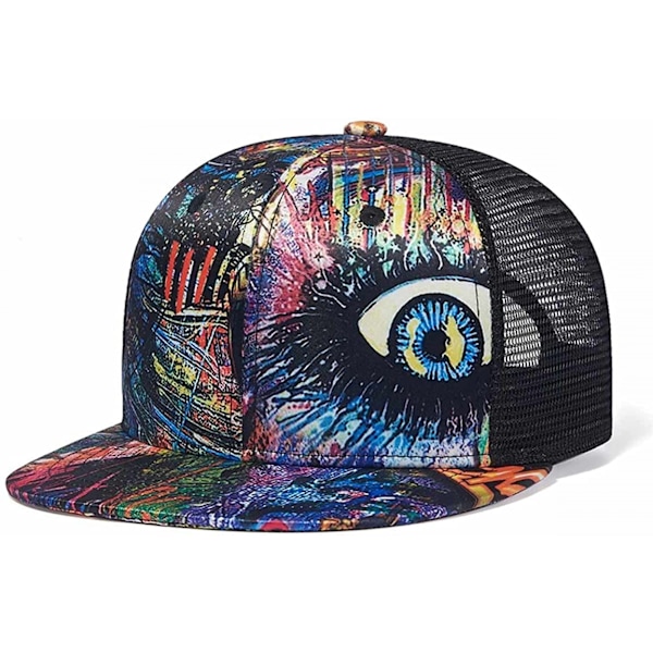 AVEKI Mesh Trucker Hatit, Ulkoilma Snapback Isähattu, Hip Hop Miesten ja Naisten Säädettävät Baseball-Lippikset
