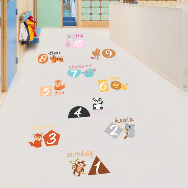 Digitaaliset ja eläimet (pienet) Lasten seinätarrat Tarrat irrotettavat irrotettavat tarrat Makuuhuoneeseen Olohuoneeseen Taideseinämaalaukset Koristeet