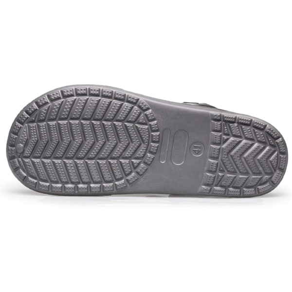 Unisex Have Clogs Vandsko Strandsko Tøfler Sandaler Luftpude Letvægts Komfortable Grey 10.75inch 8.5 Women/7.5 Men