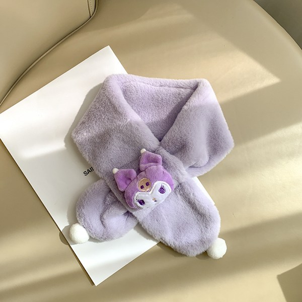 Fleece Varm Barn Halsduk Tjock Sammet Pojkar Flickor Halsdukar Småbarn Barn Vinter Halsvärmare
