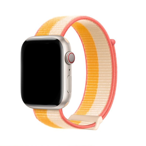 Sport Nylon-reimer for Apple Watch 42/44/45mm, elastiske løkkevevde myke reimer for iWatch Series 8 7 6 5 4 3 2 1 SE