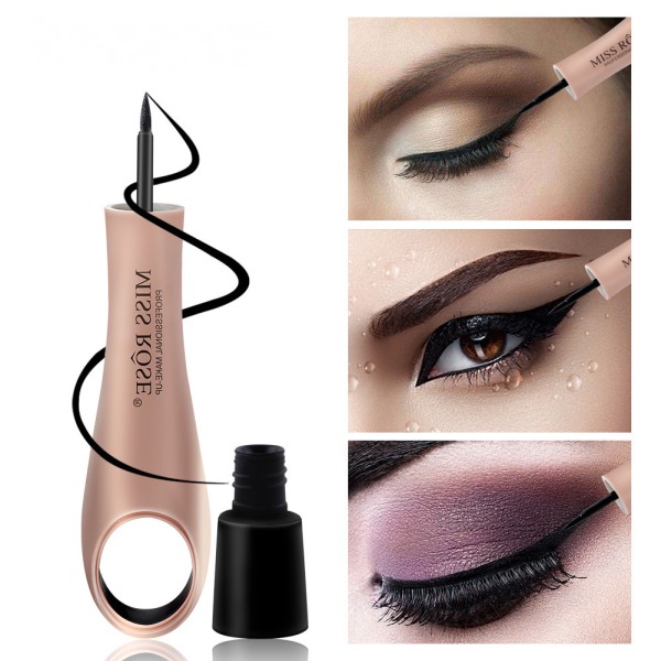 Vattentät flytande eyeliner precision mikro ögonpenna snabb torkning långvarig makeup eyeliners