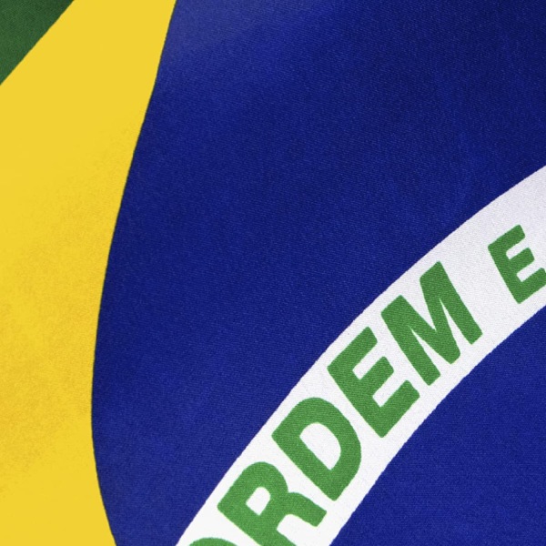 Brasilia Brasilian lippu | 3x5 Ft maan lippu, sisä-/ulkokäyttö, kirkkaat värit, messinkiläpiviennit, paksumpi ja kestävämpi