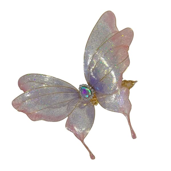 Mode Butterfly Designs Hårtilbehør Letvægts Og Behagelig At Bære Pink