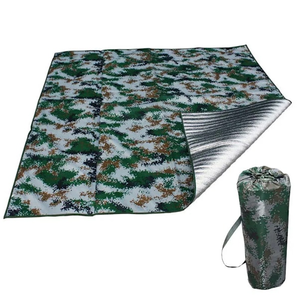 3,5 MM Tykk Piknikmatte Strandteppe Vanntett Matte Teppe Underlagsmadrass Utendørs Piknik Camping Teltmatte Fuktighetspute 200*200*0.35