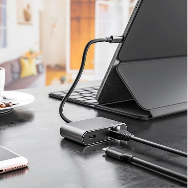 ULANSeN USB C till RJ45 LAN Ethernet Gigabit Nätverksadapter med Chippset AX88179 med 100W PD Laddning för Windows/iOS/iPadOS/macOS/Linux